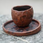 Pottery mug "Stones"