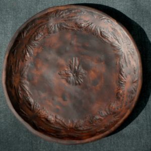 Pottery plate "Sea"