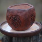 Handmade tea ceremony mug